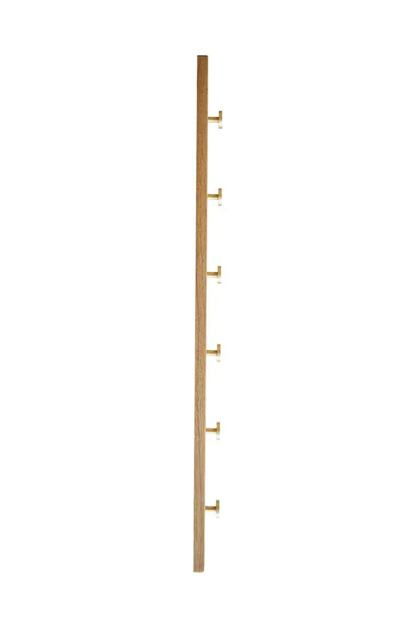 Moudhome - Ege Knagerække med Messing Knager - 70 cm