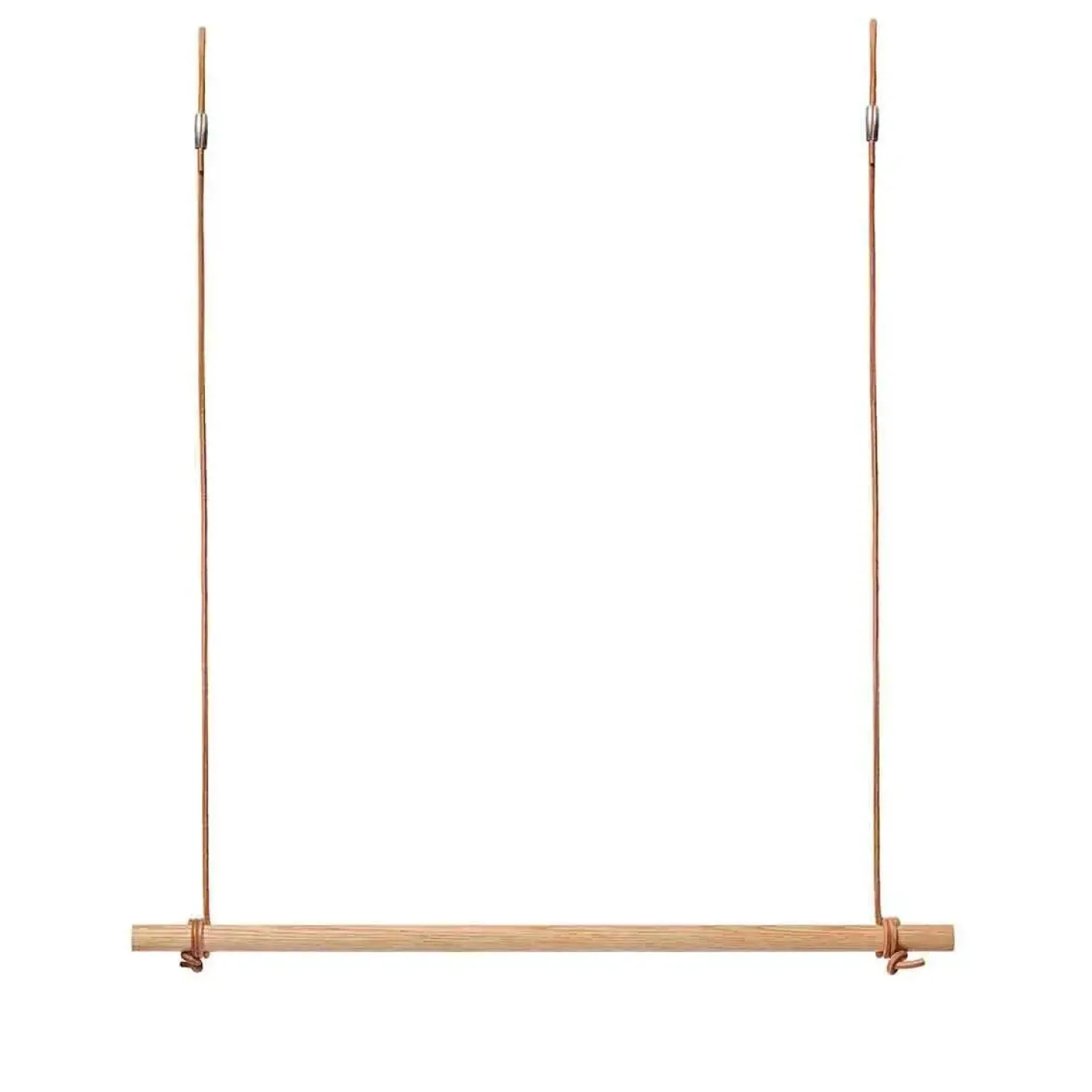 Moudhome - OAK Bøjlestang Med Læder - 100 cm