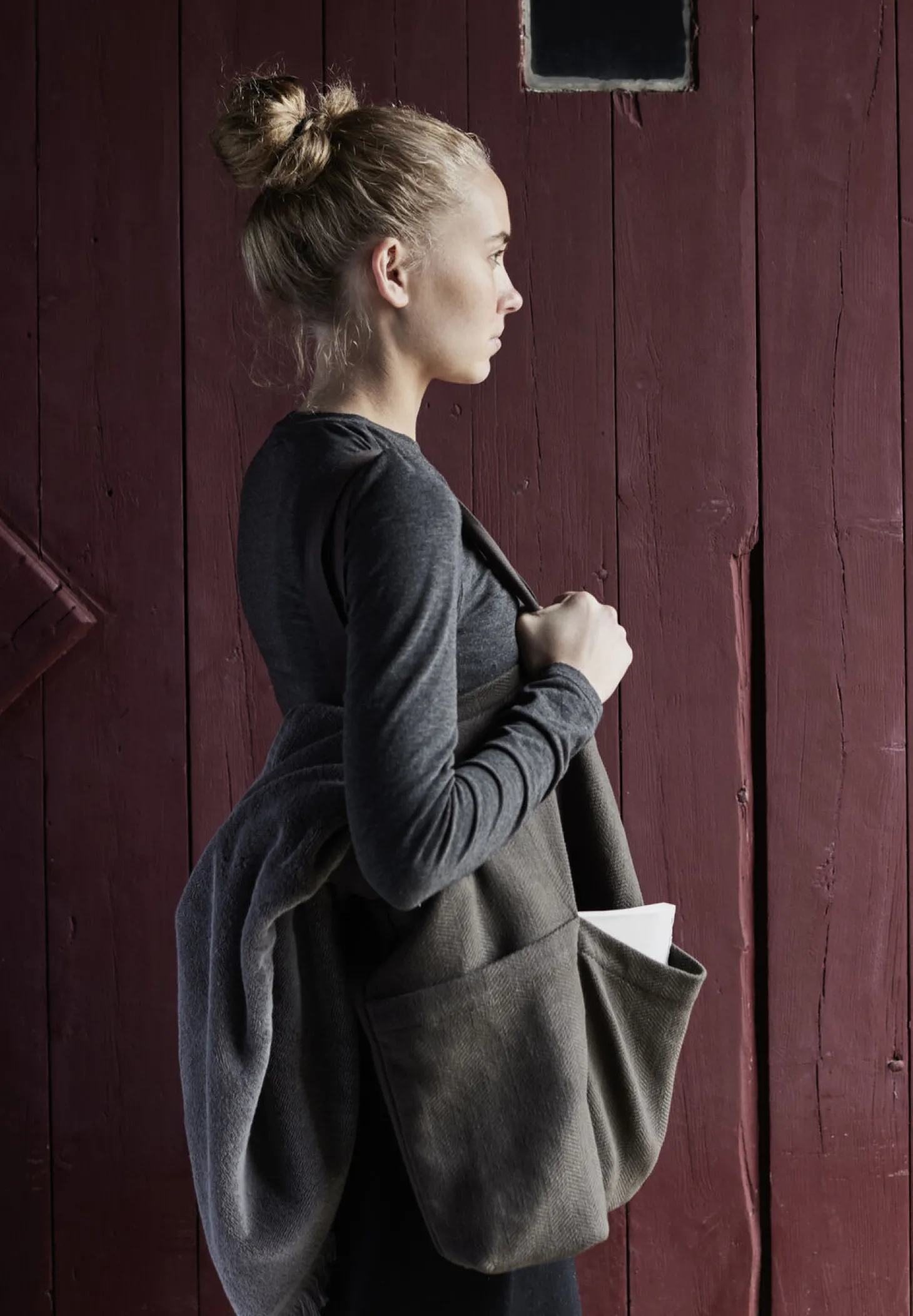Muubs -Umami Tote Bag - Sort/Brun