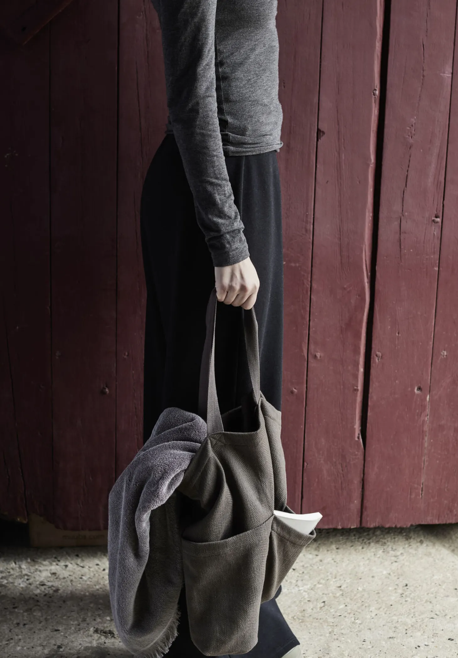 Muubs -Umami Tote Bag - Sort/Brun