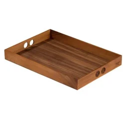 Neon Living bakke - Tray i valnød (large) 44x31x5 cm