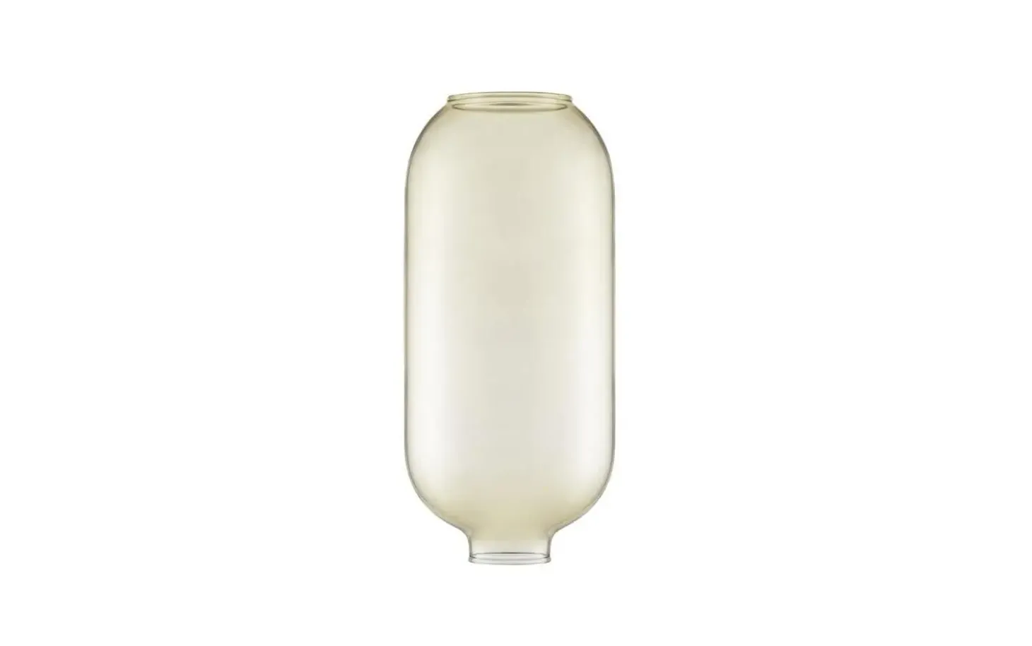 Normann Copenhagen - Amp Lamp Glass Large - Erstatningsglas - Ø: 11,2 x H: 24 cm