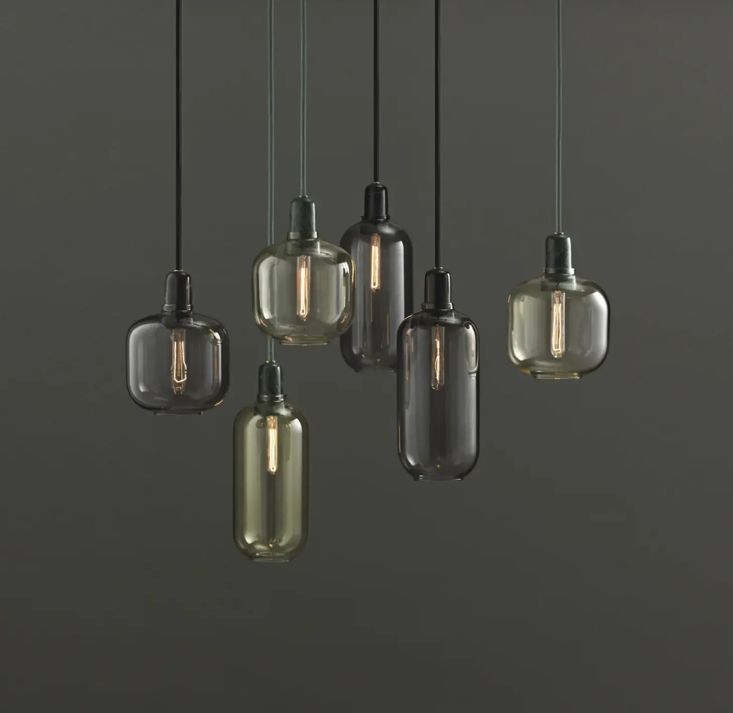Normann Copenhagen - Amp Lamp Glass Small
