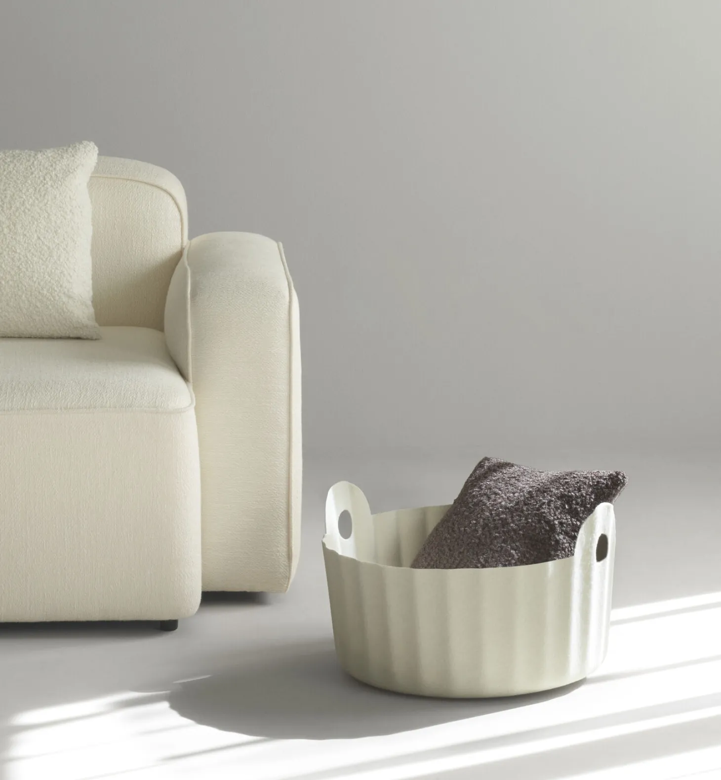 Normann Copenhagen - Colu Basket Cream