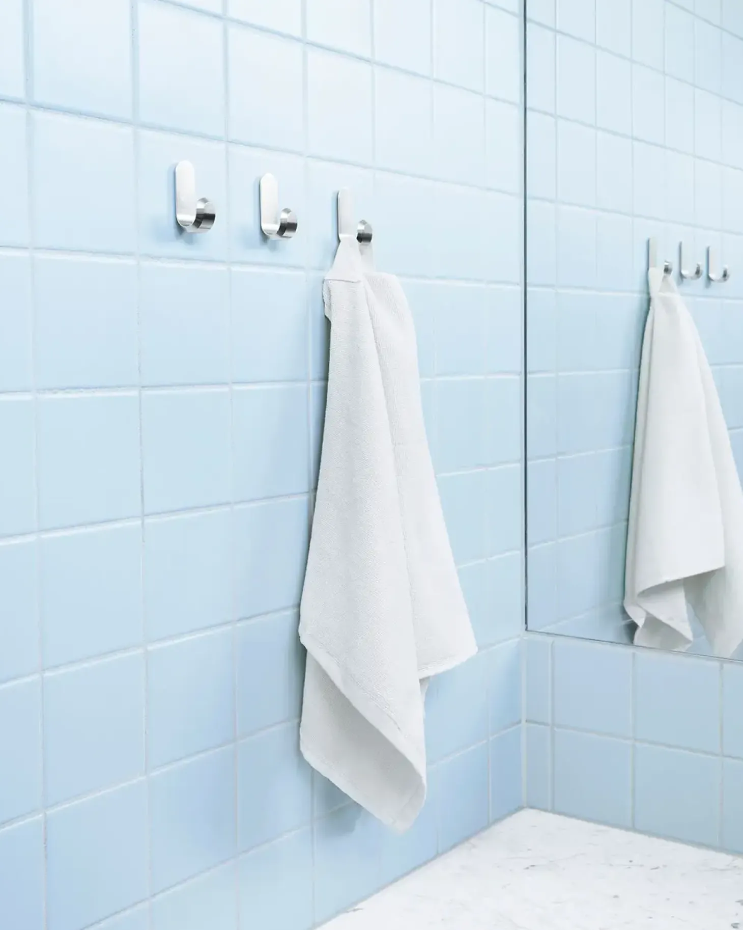 Normann Copenhagen - Curve Mini Knage - sæt med 2 styk - Sølv