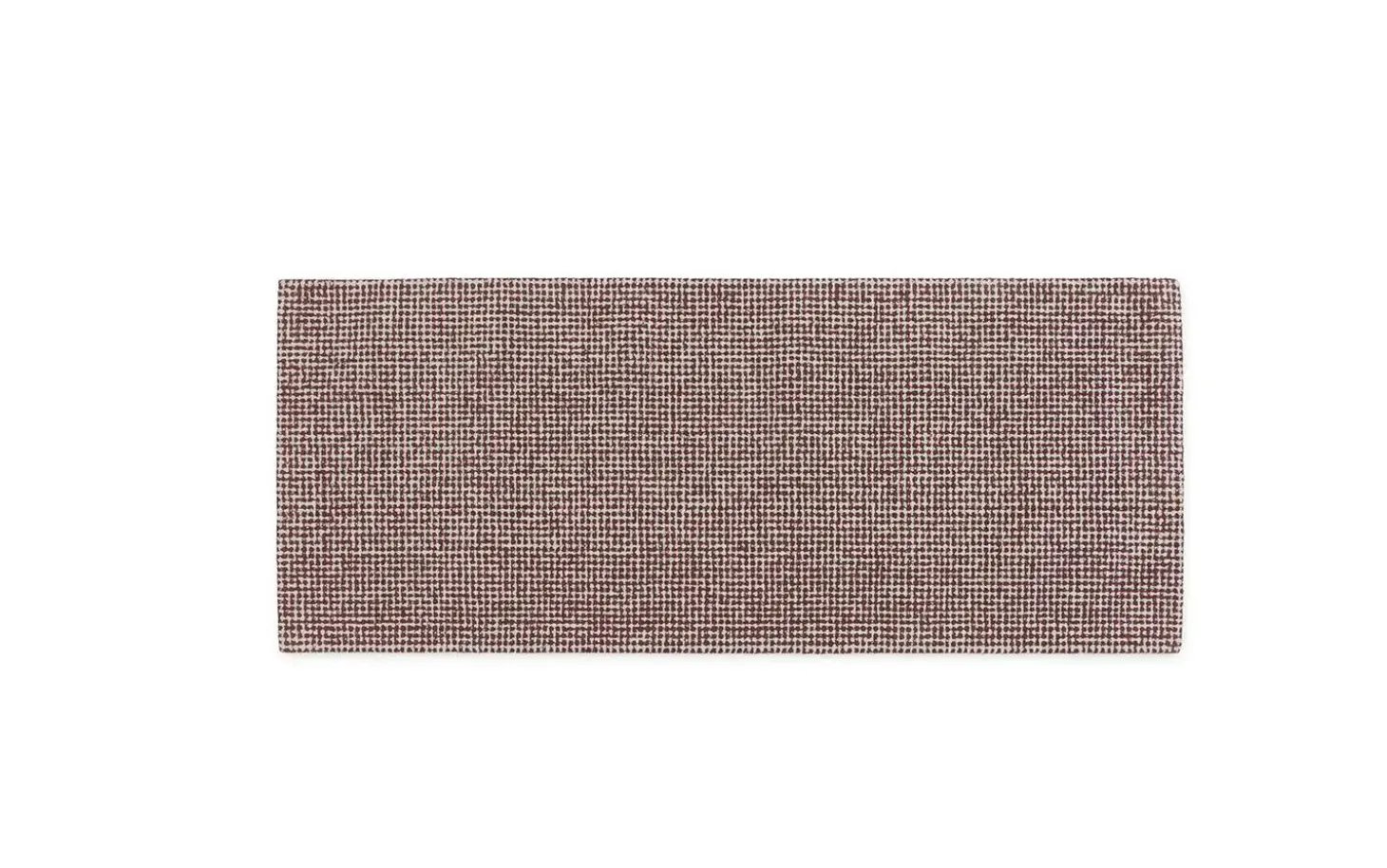 Normann Copenhagen - Flick Rug 80x200 cm - Off White/Burgundy