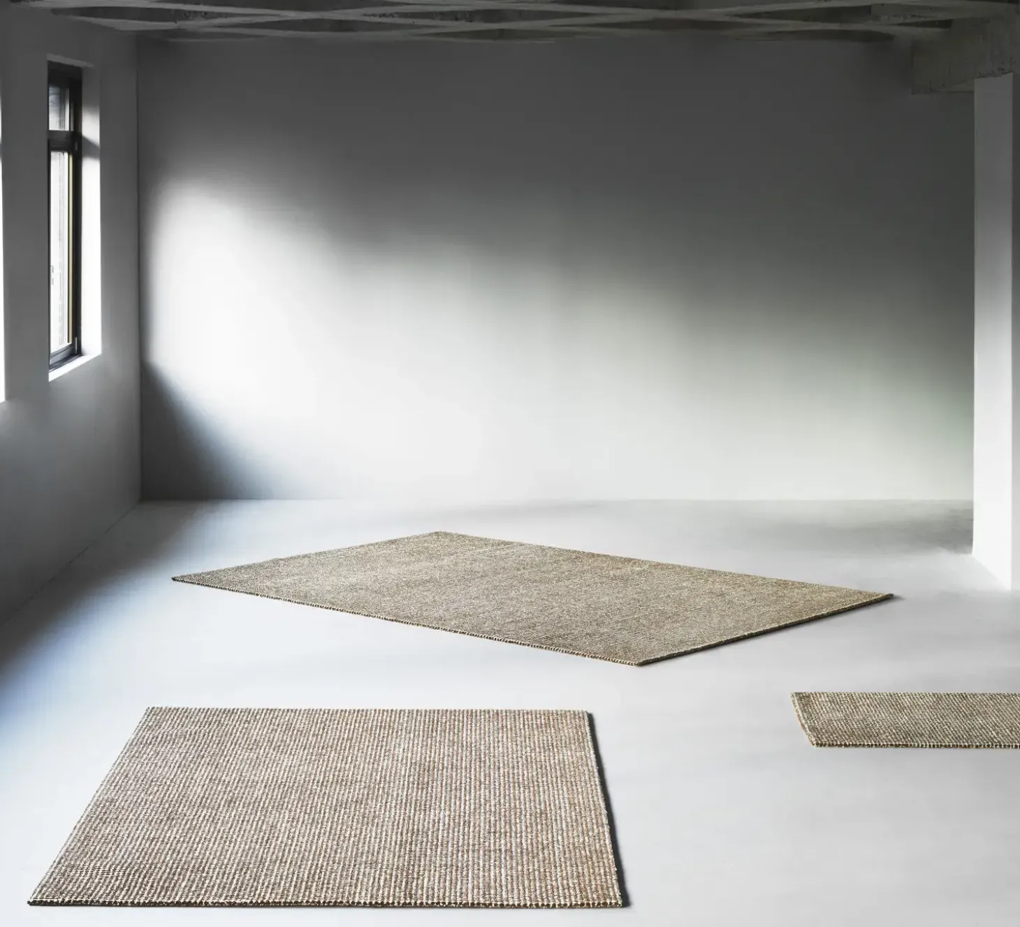 Normann Copenhagen - Flick Rug 80x200 cm - Off White/Brown