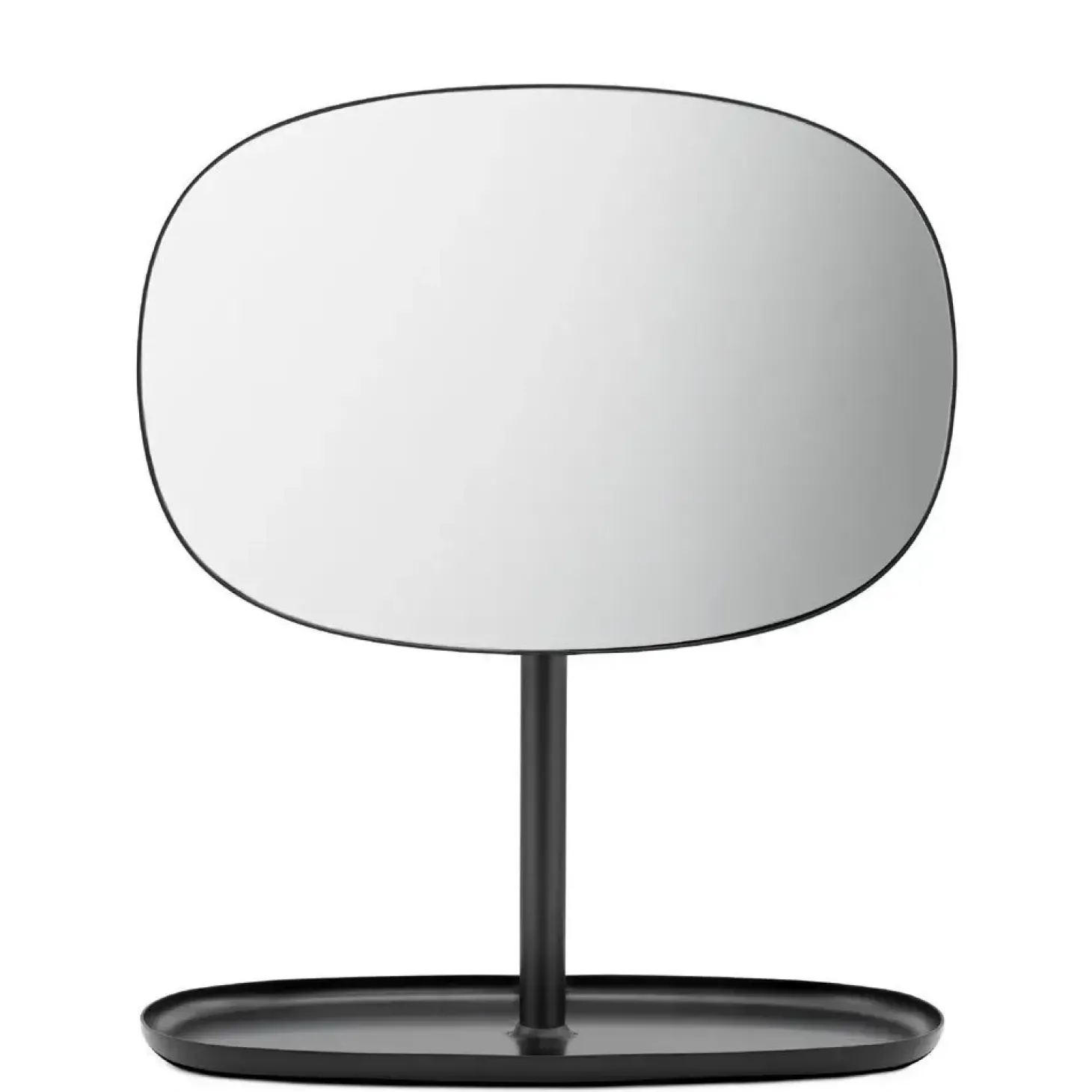 Normann Copenhagen - Flip bordspejl - sort - 34x28 cm