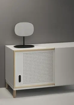 Normann Copenhagen - Flip bordspejl - sort - 34x28 cm