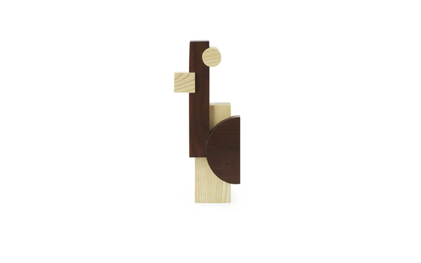 Normann Copenhagen - Join Sculpture Small Ash/Carbonized Ash