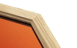 Normann Copenhagen - Lust Mirror Spejl - Rød (Medium)