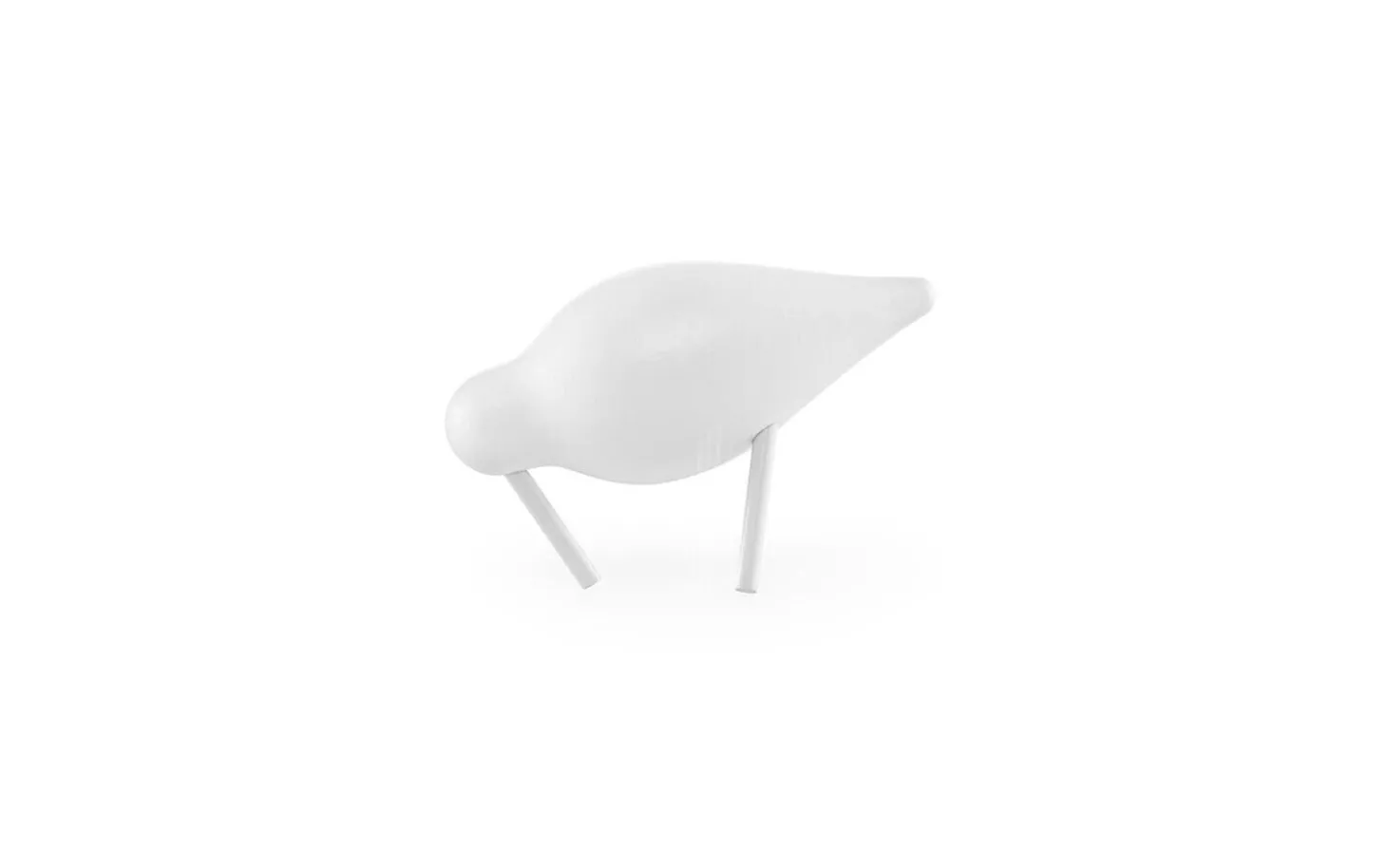 Normann Copenhagen - Shorebird Small - Hvid med hvide ben