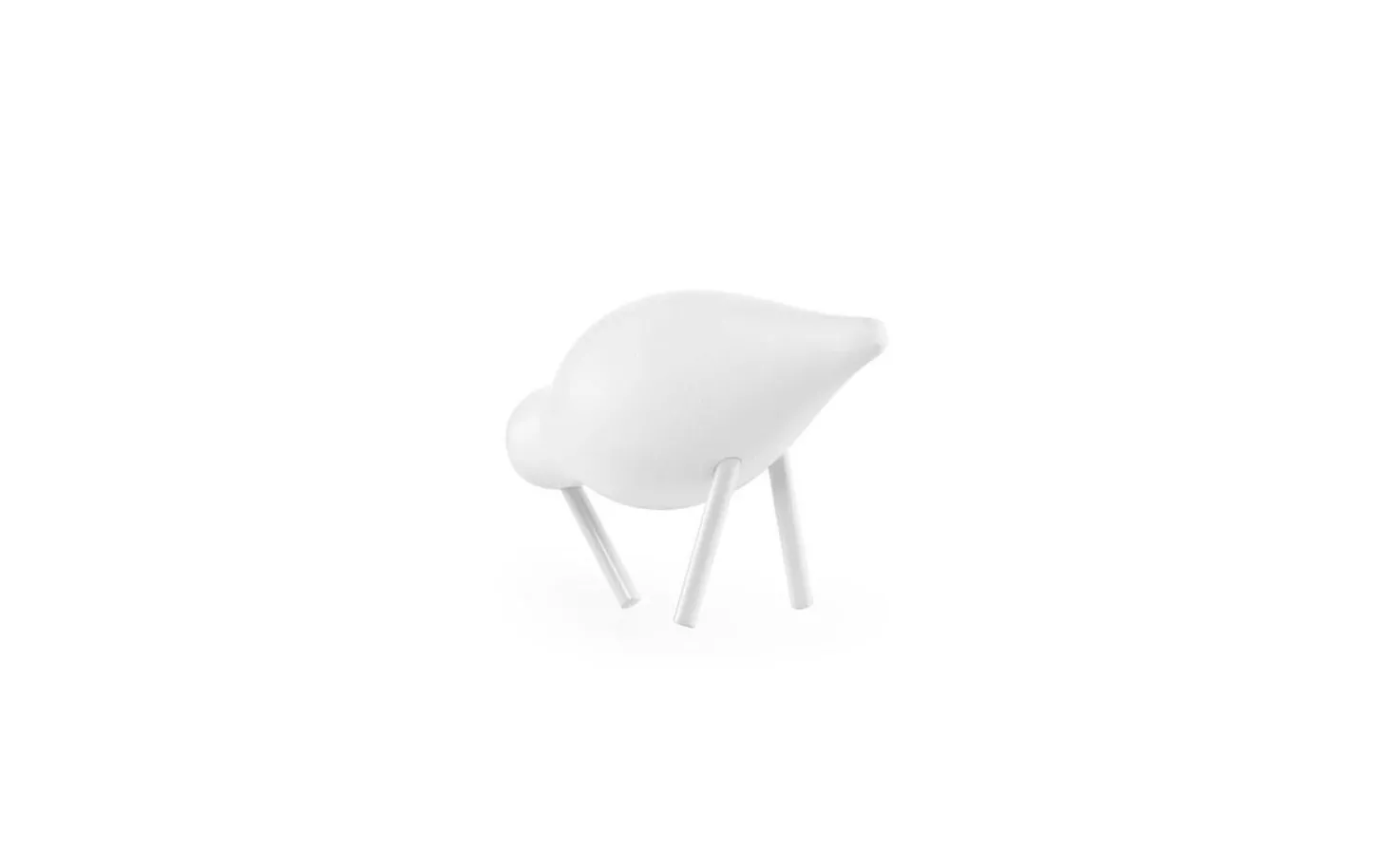 Normann Copenhagen - Shorebird Small - Hvid med hvide ben
