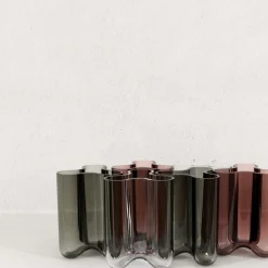 NovoForm - Clover Vase - Small - Smoky Green