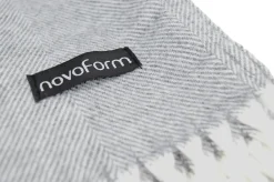 NovoForm - Skagen, plaid - Lysegrå