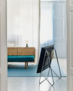 Pedestal - TV-stander - Bloom - Sølv / Chrome
