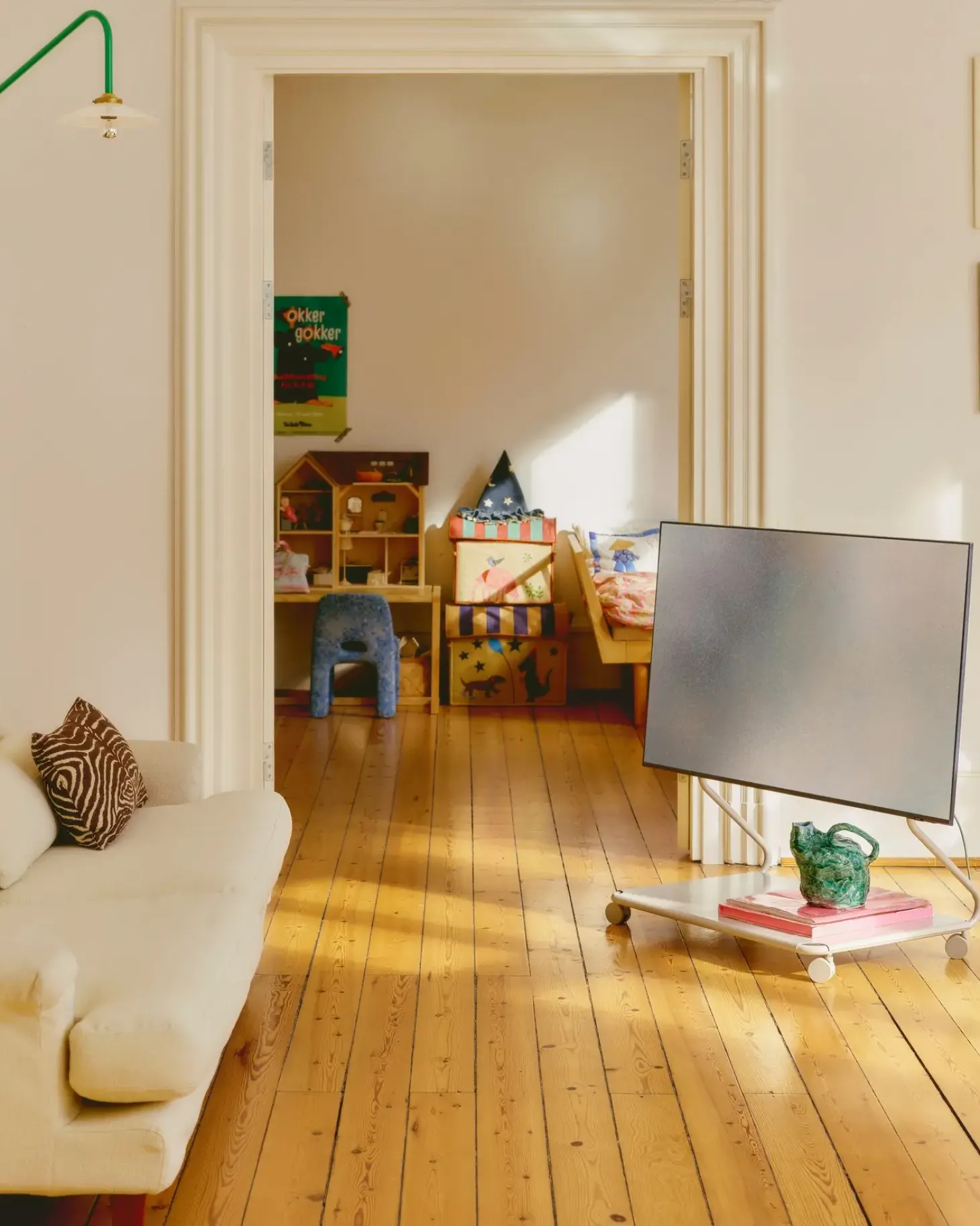 Pedestal - TV-Stander - Disco - 40"-70" - Oat