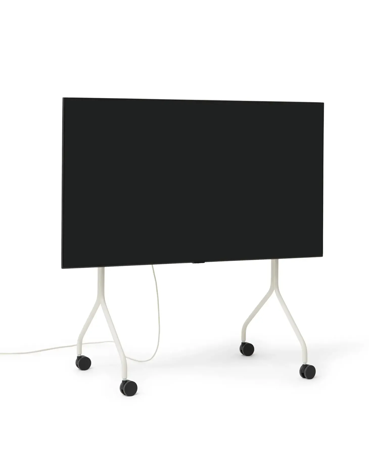 pedestal - TV-Stander - Moon Rollin - Pearl / Hvid