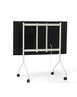 pedestal - TV-Stander - Moon Rollin - Pearl / Hvid