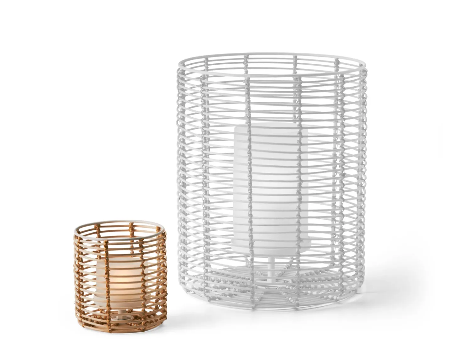 Philippi - Cane tealight holder L