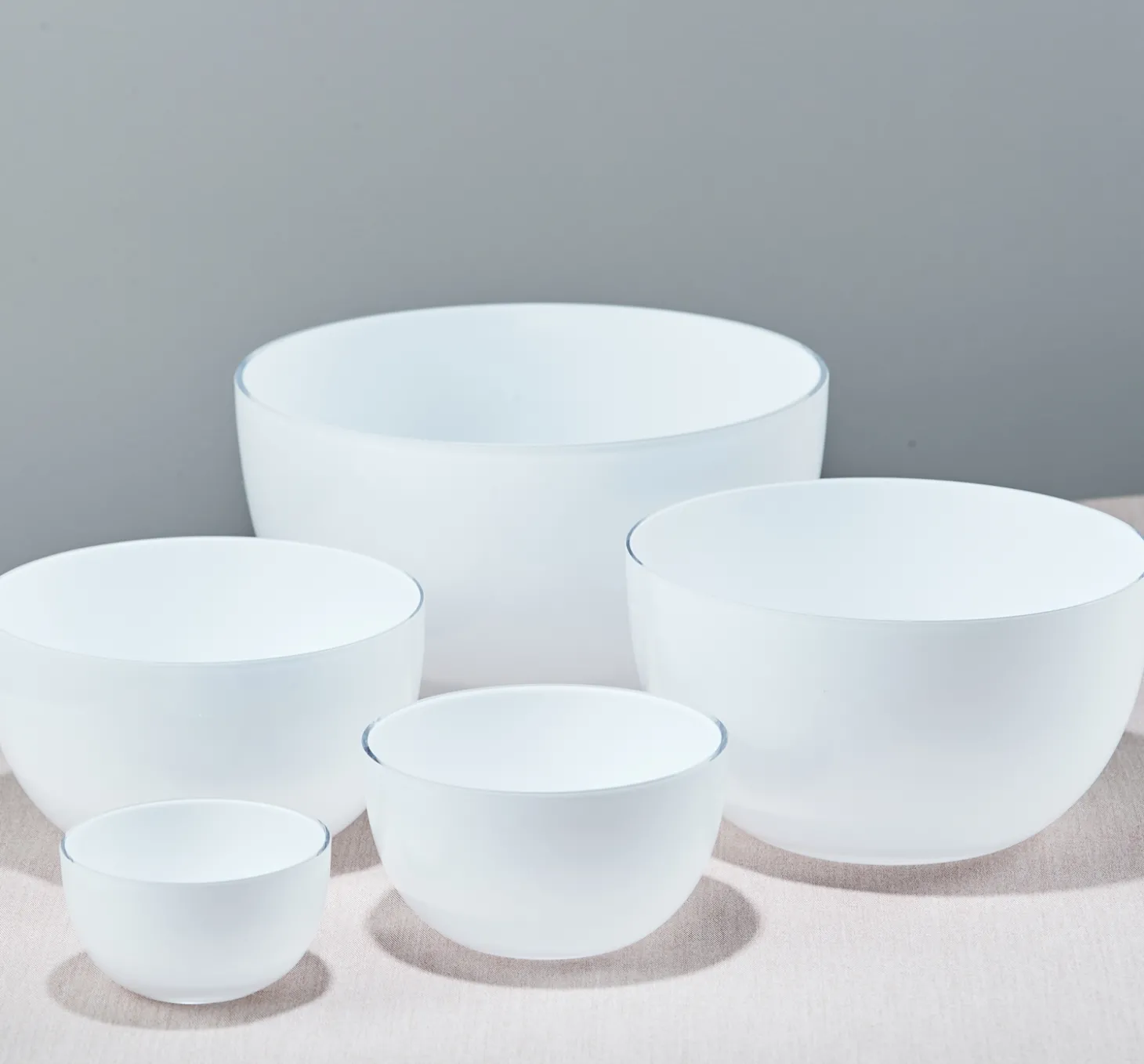 Piet Hein - Skål glas 26 cm - OPAL