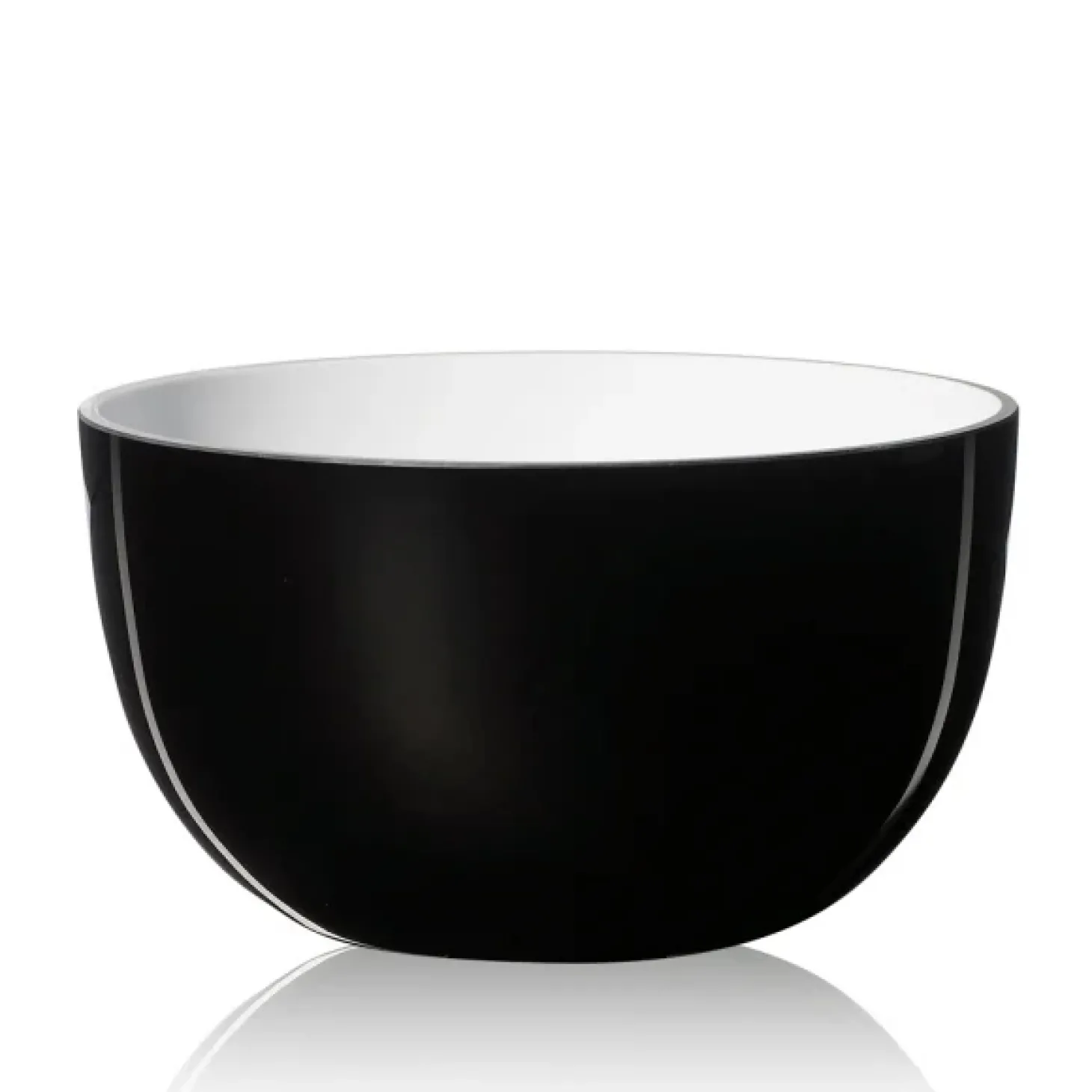 Piet Hein - Skål glas 18 cm - SORT