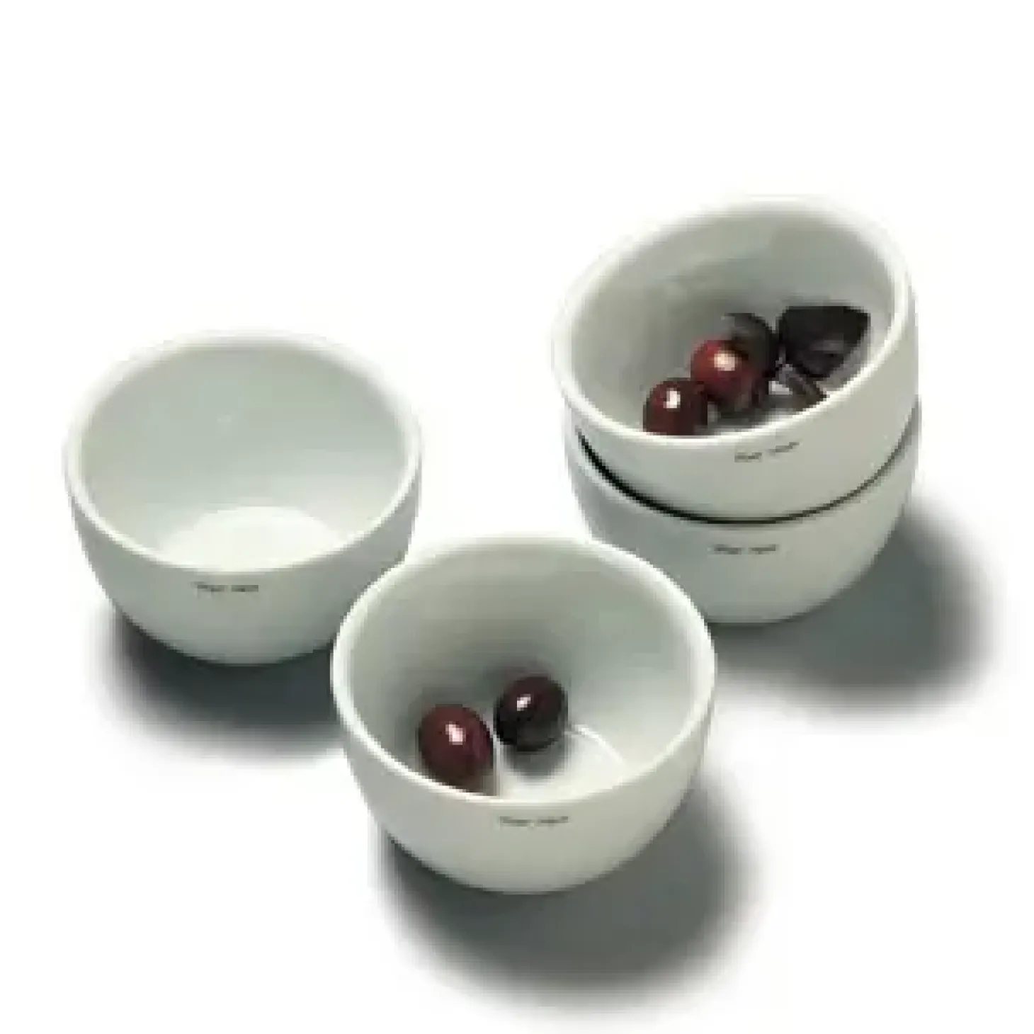 Piet Hein - Skål porcelain 10 cm - HVID