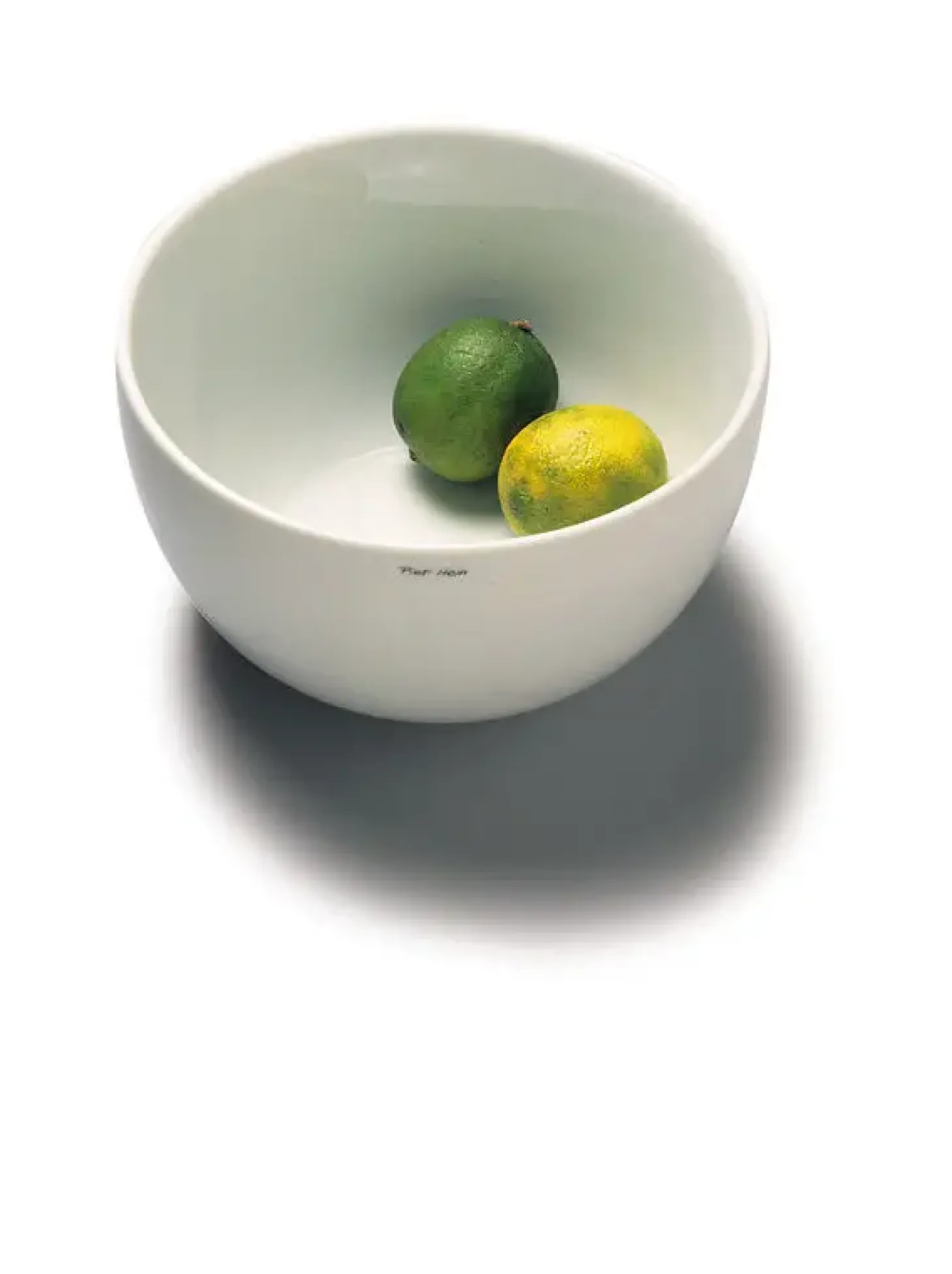 Piet Hein - Skål porcelæn 18 cm - HVID