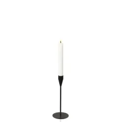 Piet Hein - SORT Lysestage Venus 21 cm