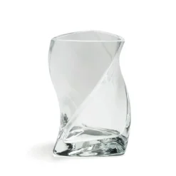 Piet Hein - TWISTER-vase 16 cm - Klar ( 1 lag glas )
