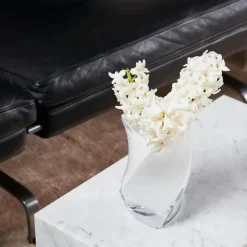 Piet Hein - TWISTER-vase 16 cm - OPAL ( 2 lag glas )