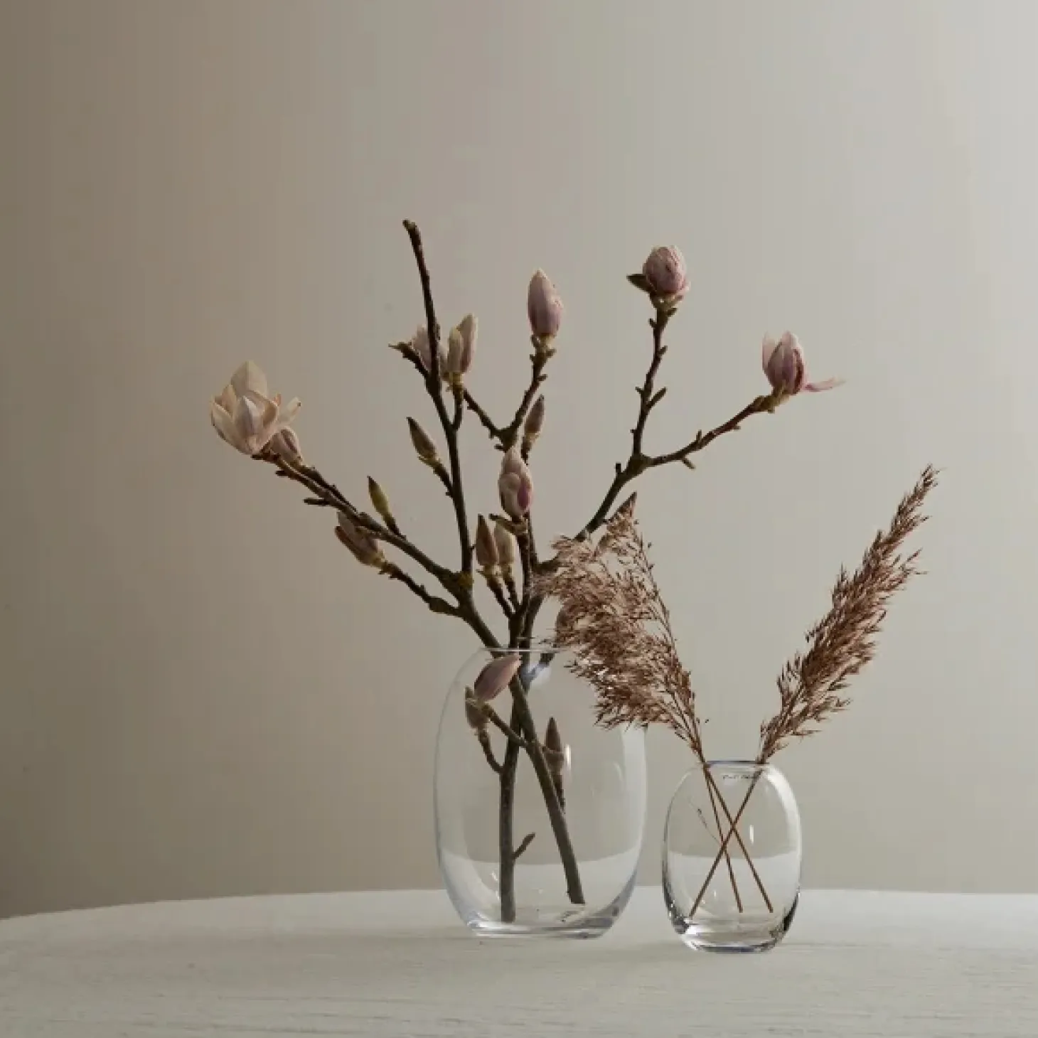 Piet Hein - Vase glas 30 cm - KLAR