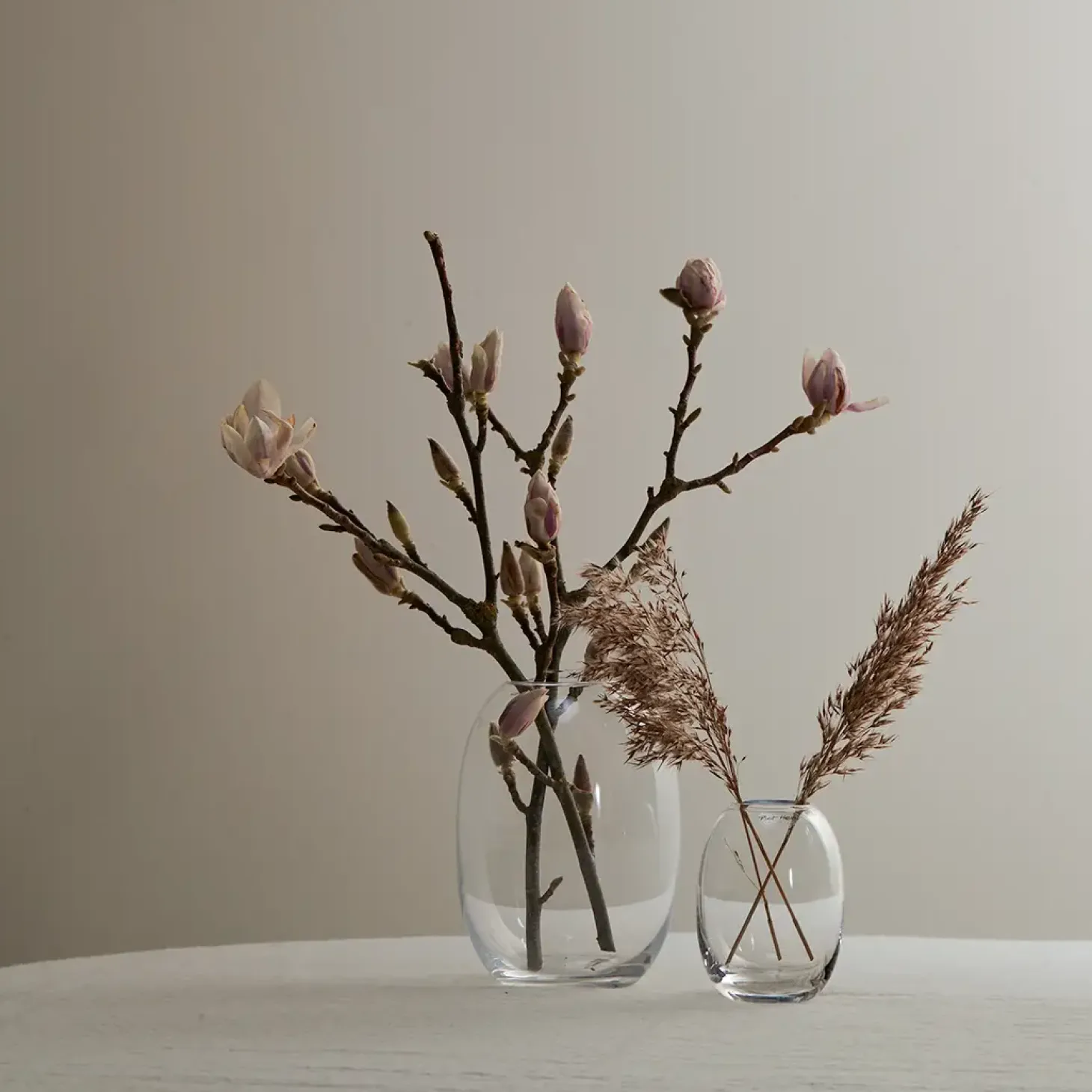 Piet Hein - Vase glas 50 cm - KLAR