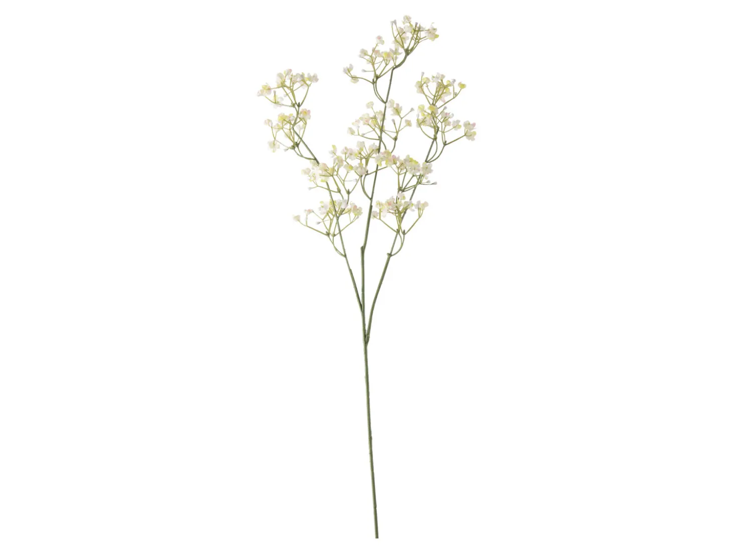 Present time - Artificial flower Babybreath white