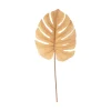 Present time - Artificial plant Monstera Stem sand brown