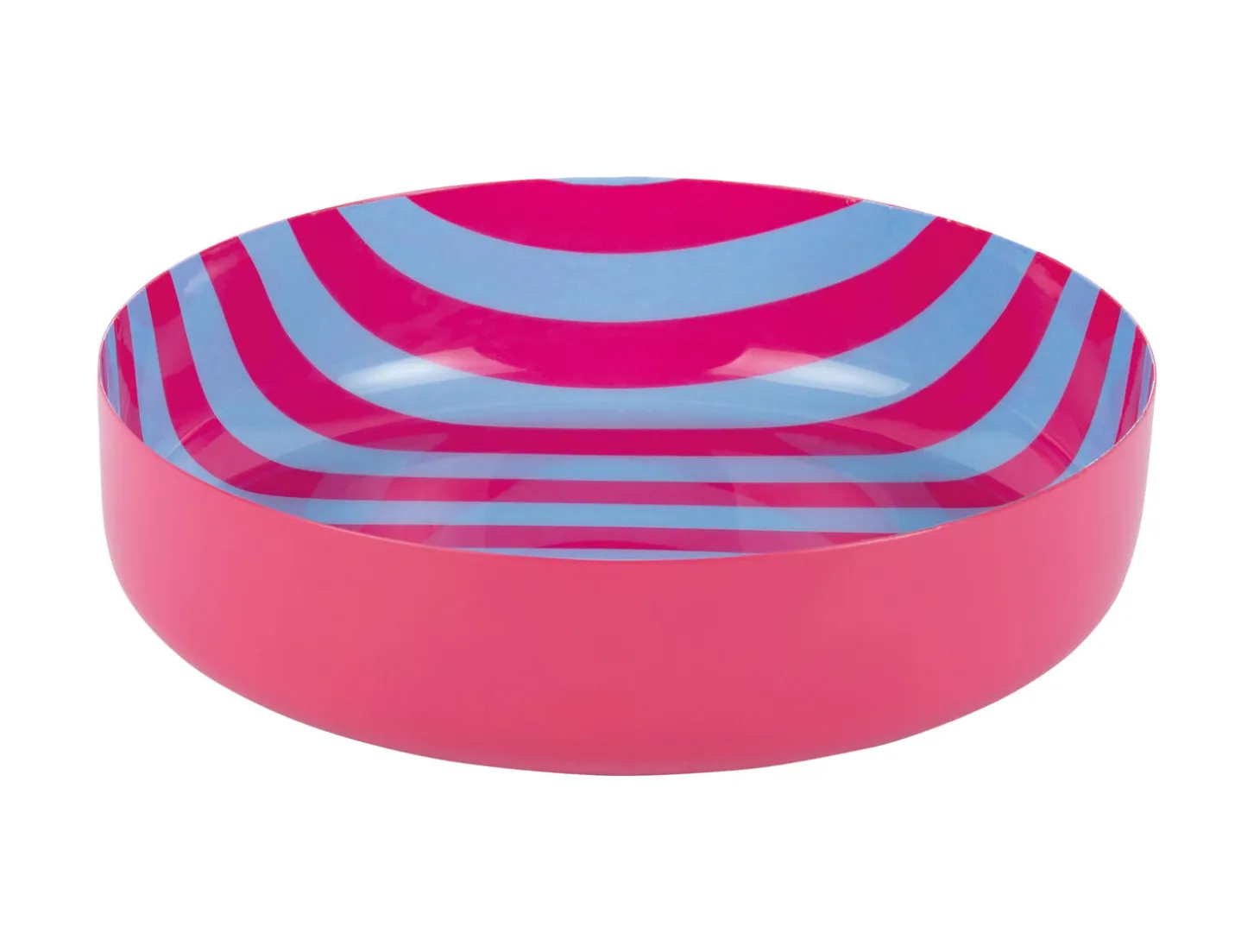 Present time - Bowl Animado medium bright pink w. soft blue