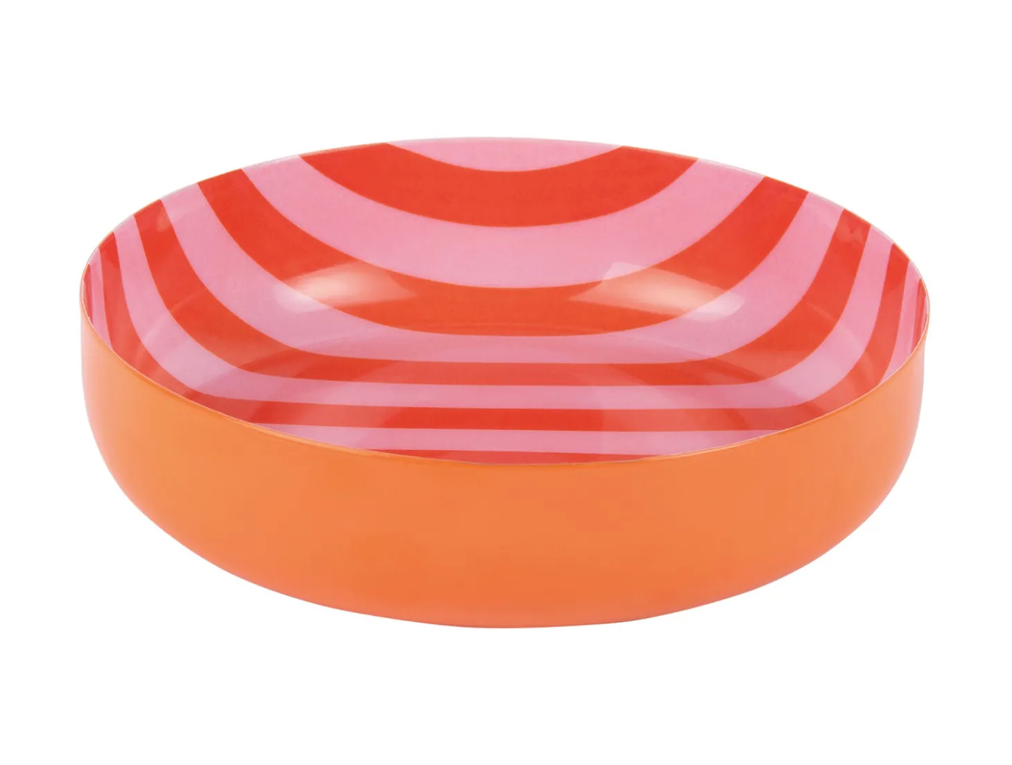 Present time - Bowl Animado small bright orange w. soft pink