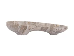 Present time - Bowl Organic large marble brown