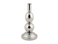 Present time - Candle holder Dazzle medium chrome plated