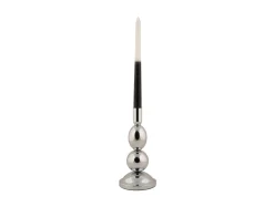 Present time - Candle holder Dazzle medium chrome plated