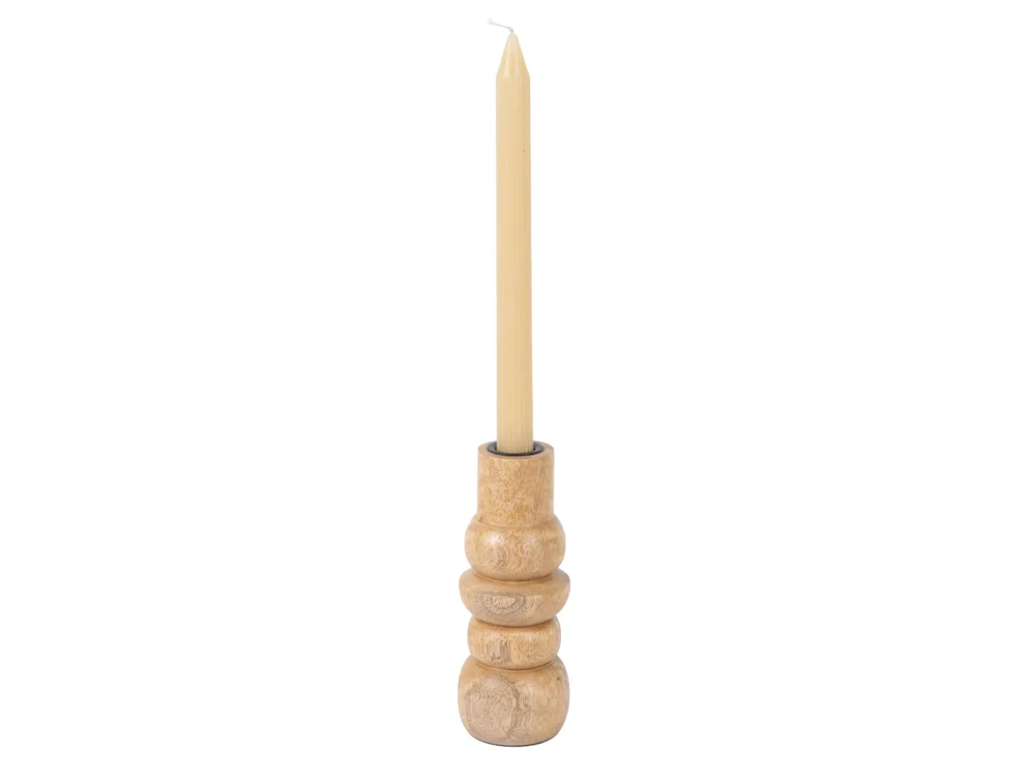 Present time - Candle holder Formado Small mango wood