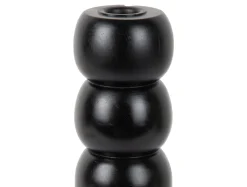 Present time - Candle holder Modelar Large mango wood black