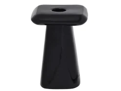 Present time - Candle holder Roca medium black