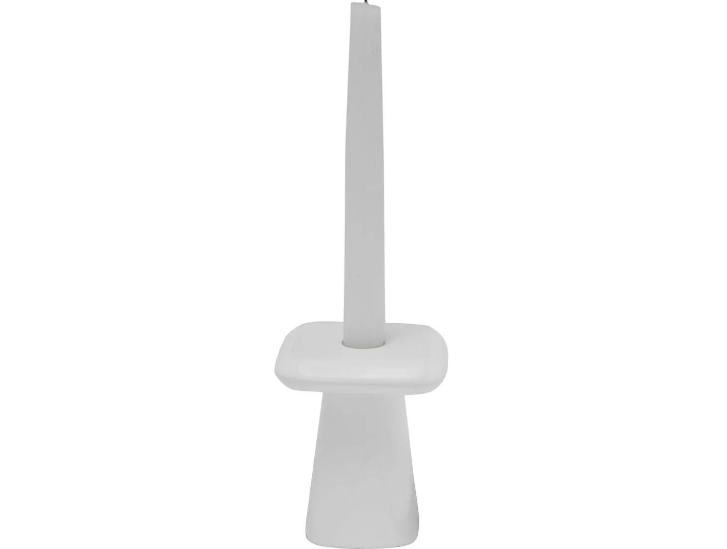 Present time - Candle holder Roca small white