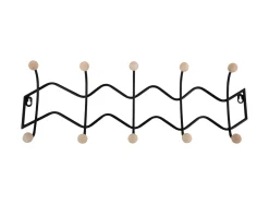Present time - Coat rack Double Zig Zag black
