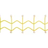 Present time - Coat rack Double Zig Zag bright yellow