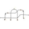 Present time - Coat rack Maze cool grey
