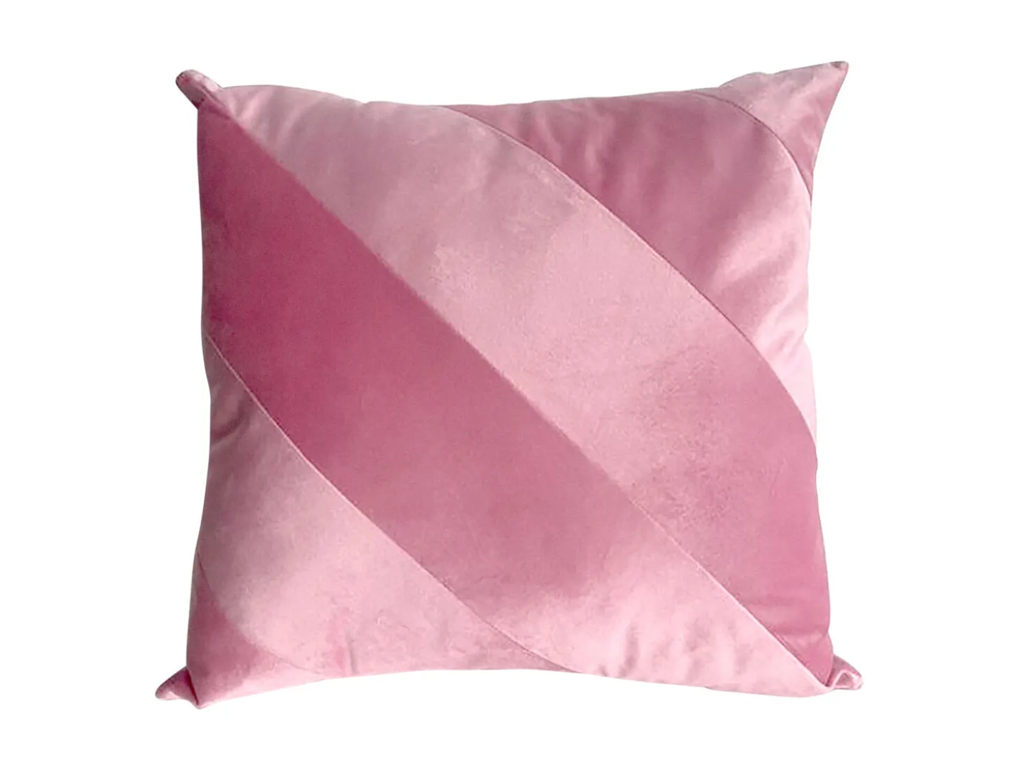Present time - Cushion Tono square bright pink