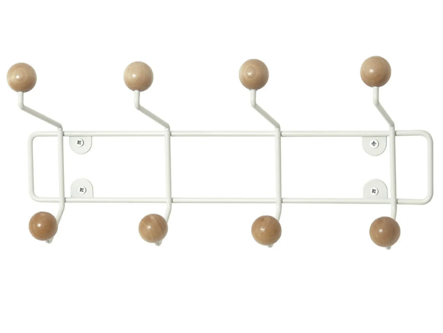 Present time - Hat rack Saturnus w. wooden balls