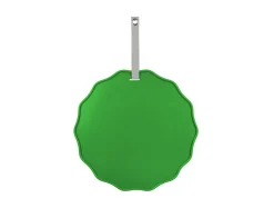 Present time - Memo board Funky Wave bright green